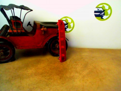 Feu arriere stop central...