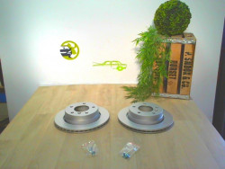 Paire de disques arriere...