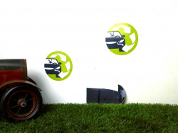 Glace retroviseur droit FIAT 