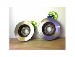 Paire de disques avant...