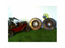 Paire de disques avant...